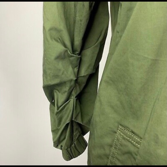 CABI Double Breasted Trench Coat Cotton Pockets - Picture 2 of 5